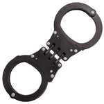 Black Hinged Handcuffs with nylon case