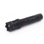 TACTICAL FORCE FLASHLIGHT STUN GUN BLACK