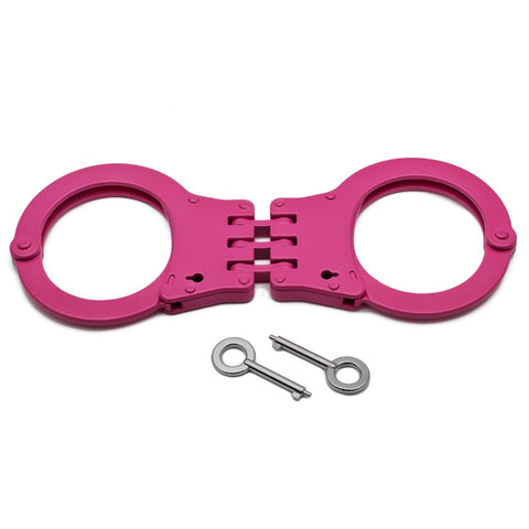 Pink Hinged Handcuffs