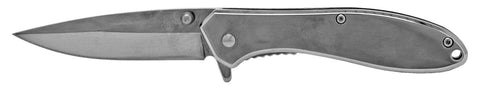 Chrome Folding Pocket Knife