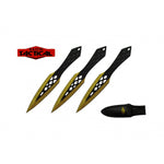 3pcs Set Throwing Knife Set GOLD