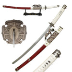 WHITE SAMURAI KATANA